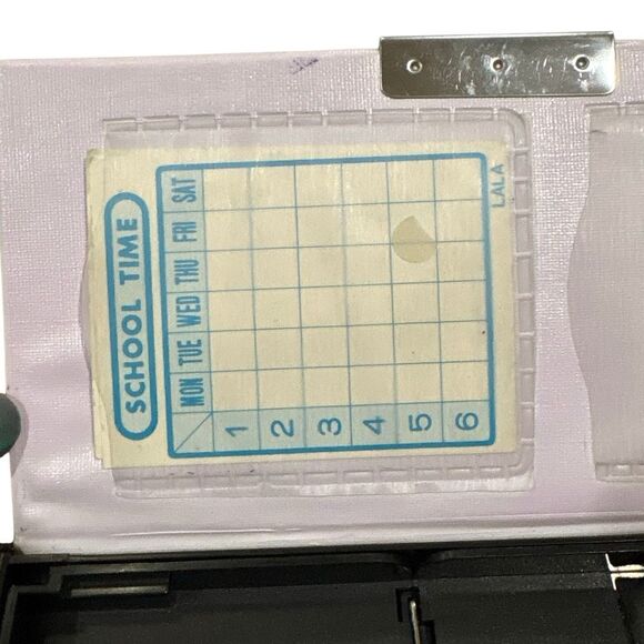 Vintage 1980’s Japanese Reimei New Touch Pencil Case Holland GP Motorcycle AS IS - Picture 10 of 12